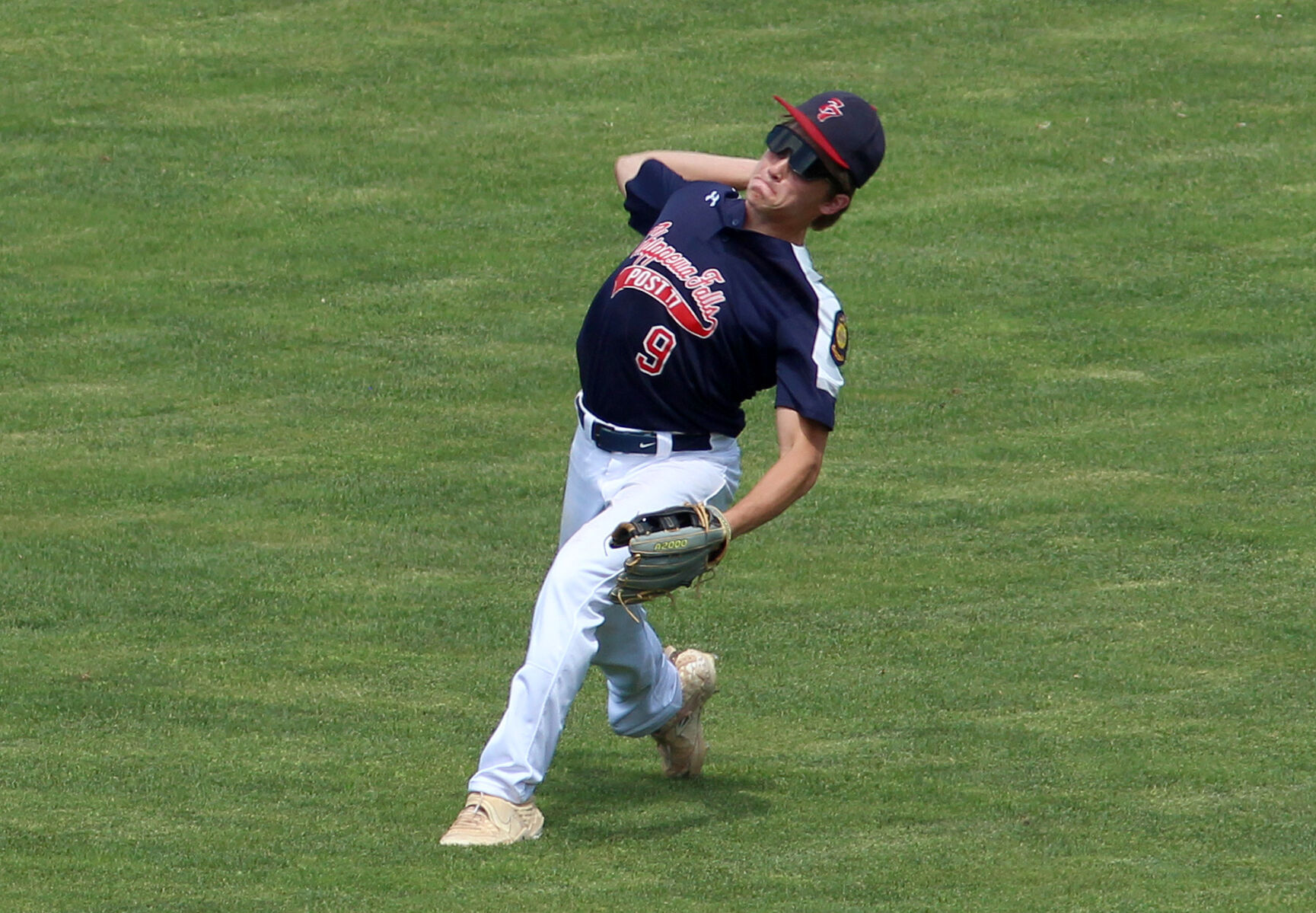Chippewa Falls Post 77 senior legion baseball vs Superior Post 435 7-19-22